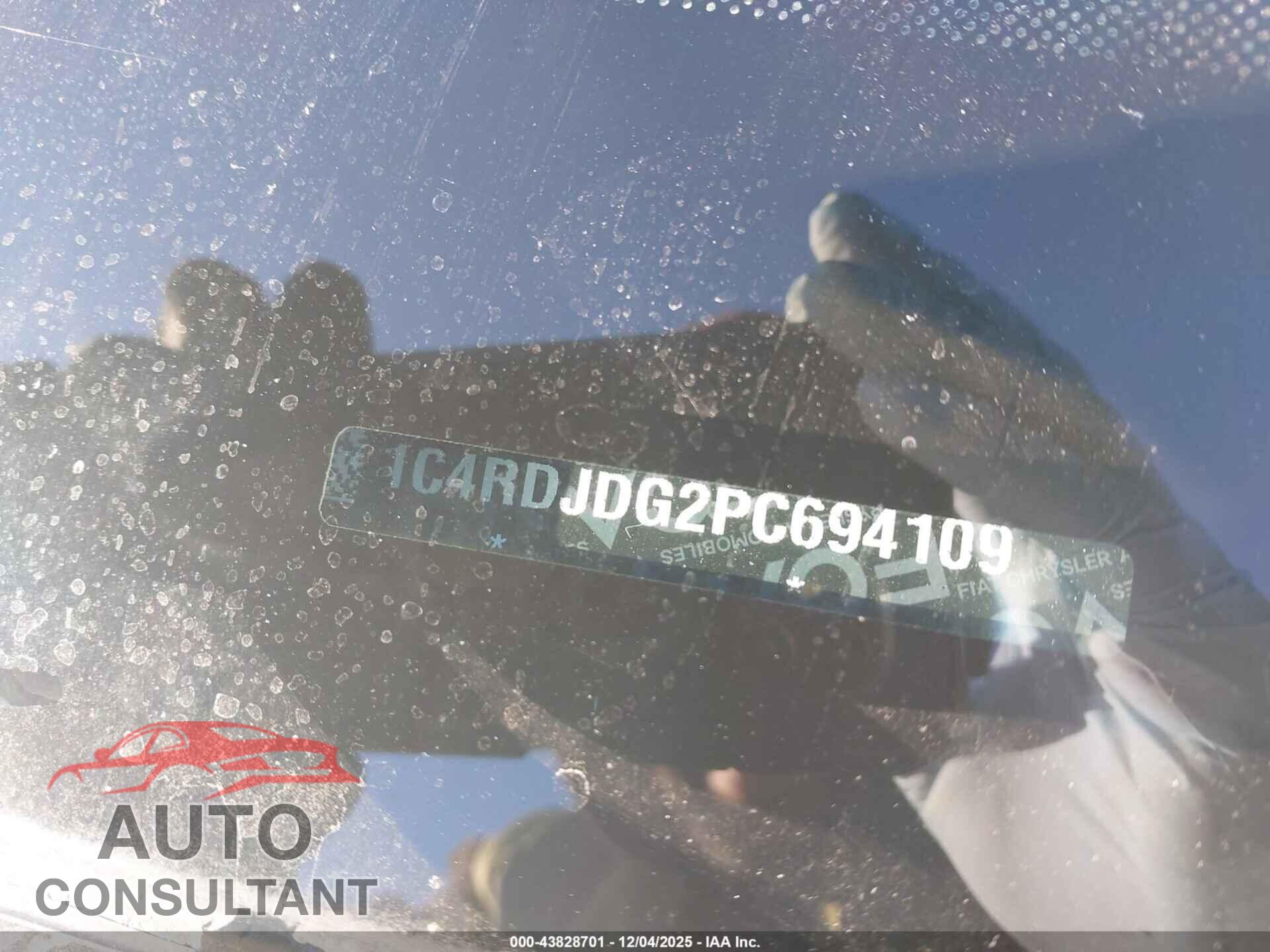 DODGE DURANGO 2023 - 1C4RDJDG2PC694109