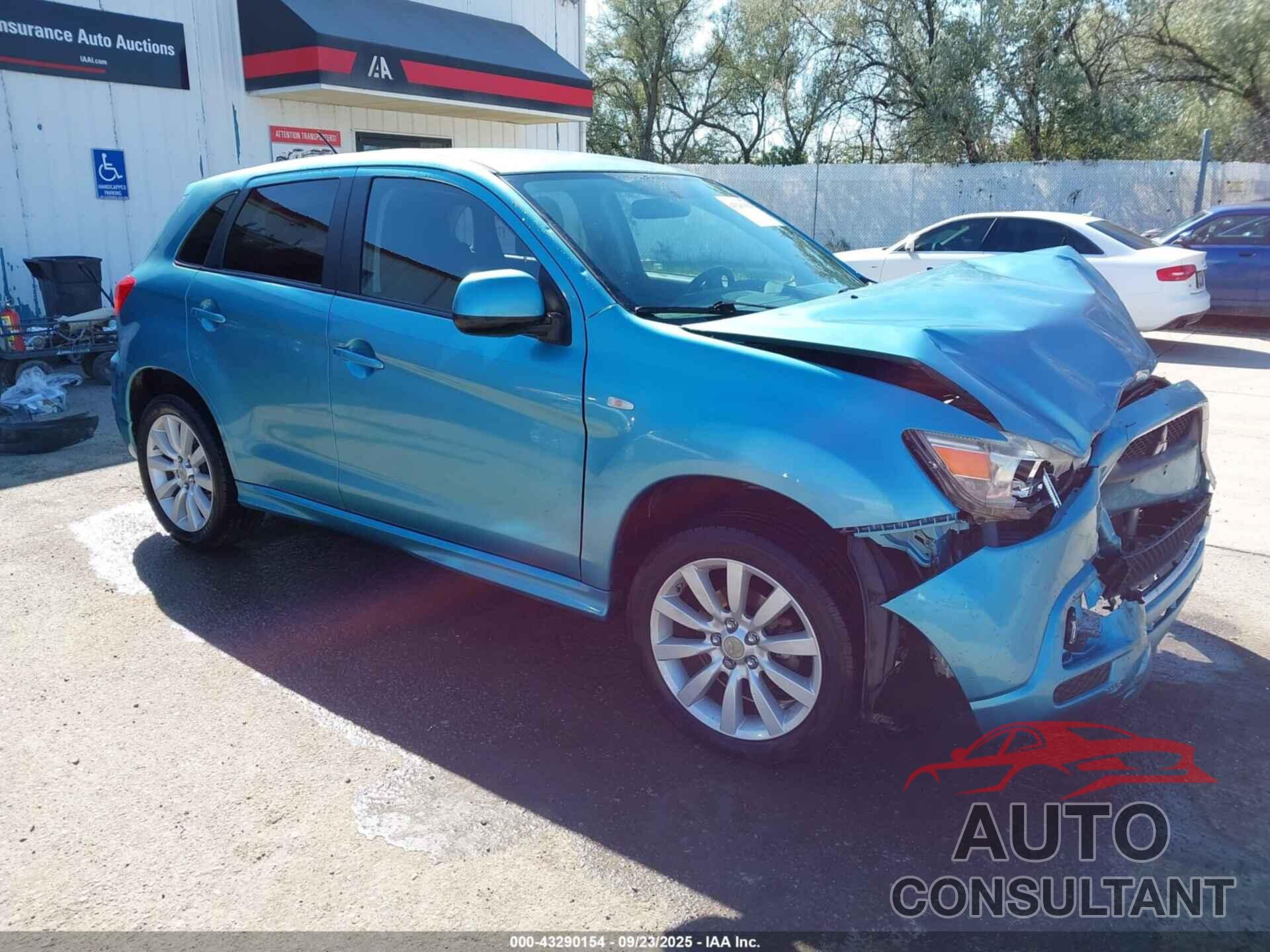 MITSUBISHI OUTLANDER SPORT 2011 - JA4AR4AUXBZ006190