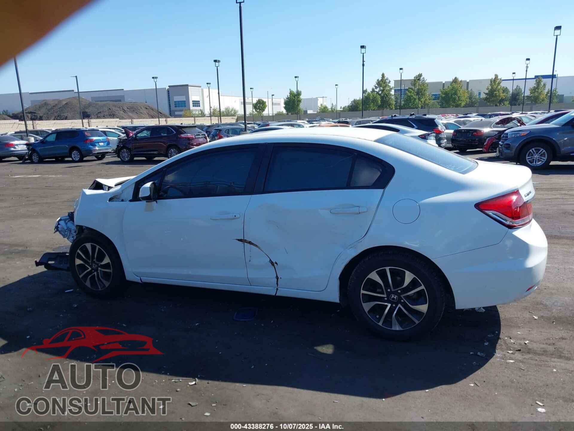 HONDA CIVIC 2013 - 19XFB2F88DE233912