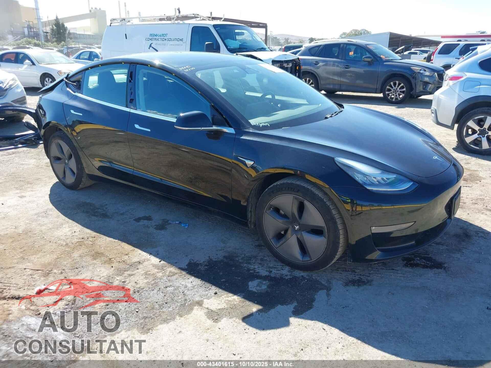 TESLA MODEL 3 2019 - 5YJ3E1EA8KF395443