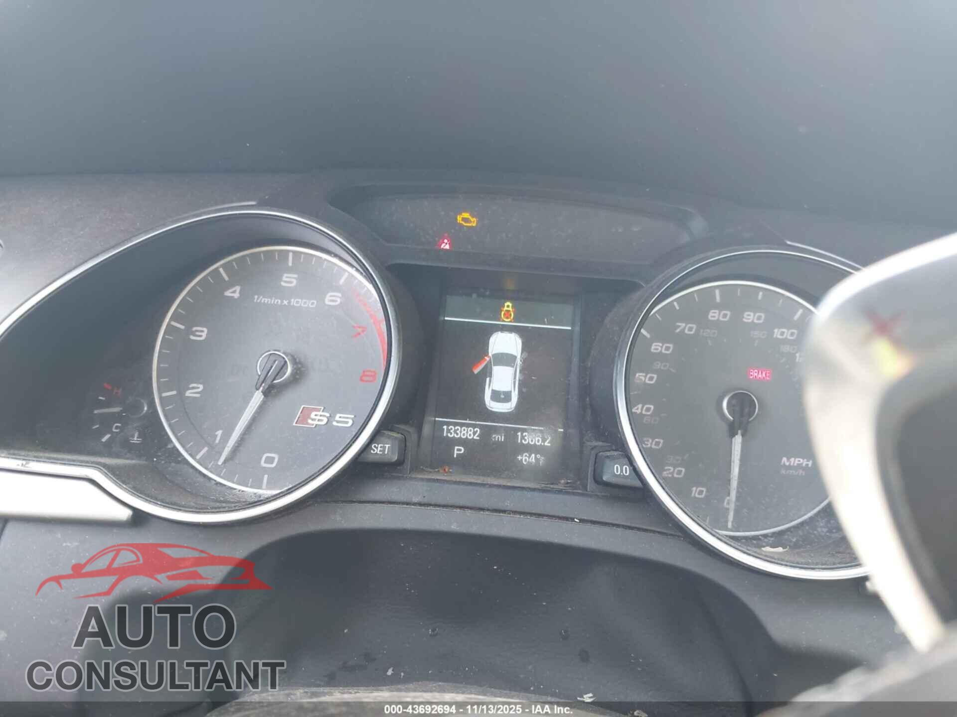 AUDI S5 2014 - WAUCGAFR2EA060915