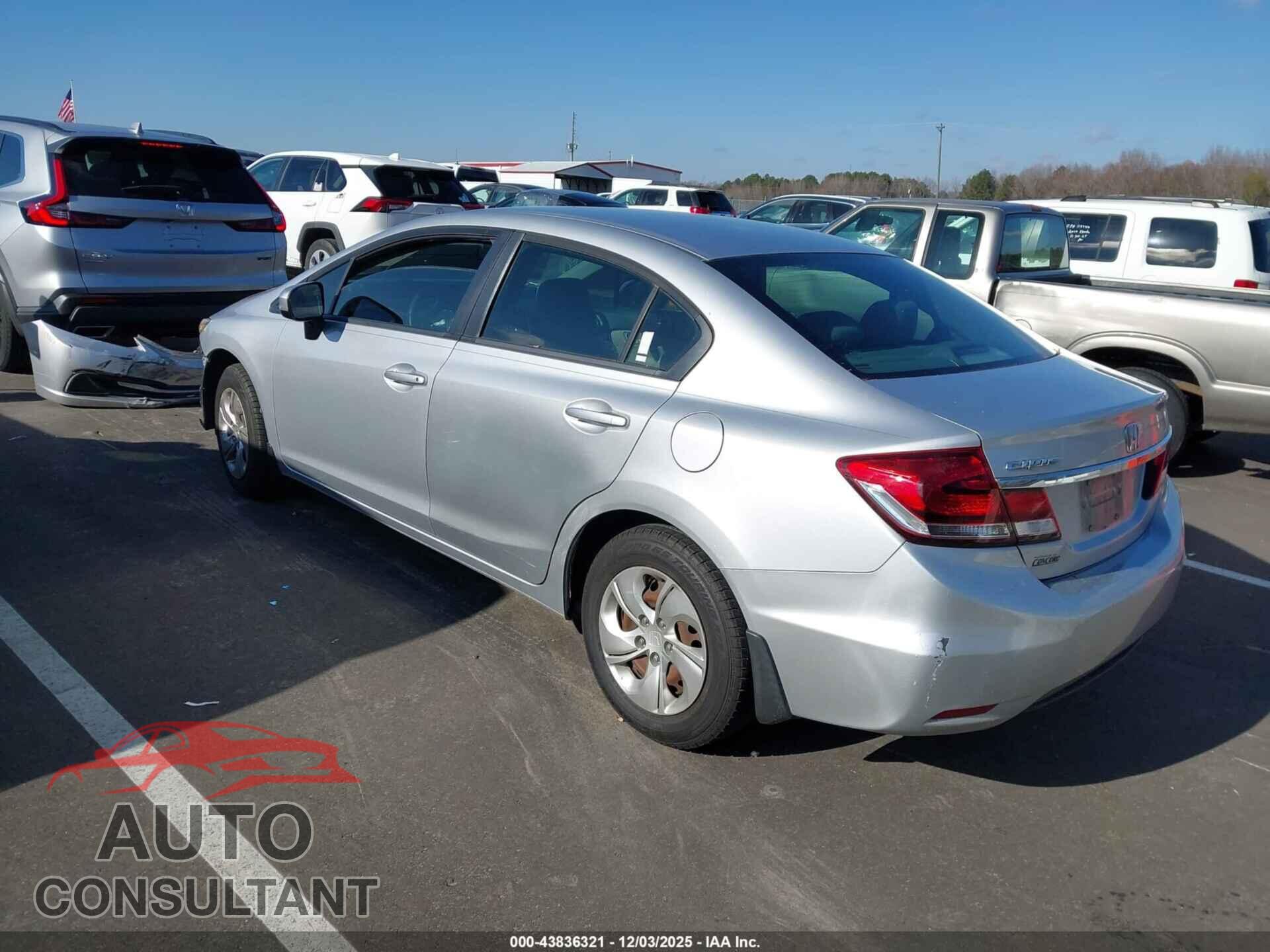 HONDA CIVIC 2014 - 2HGFB2F51EH525544