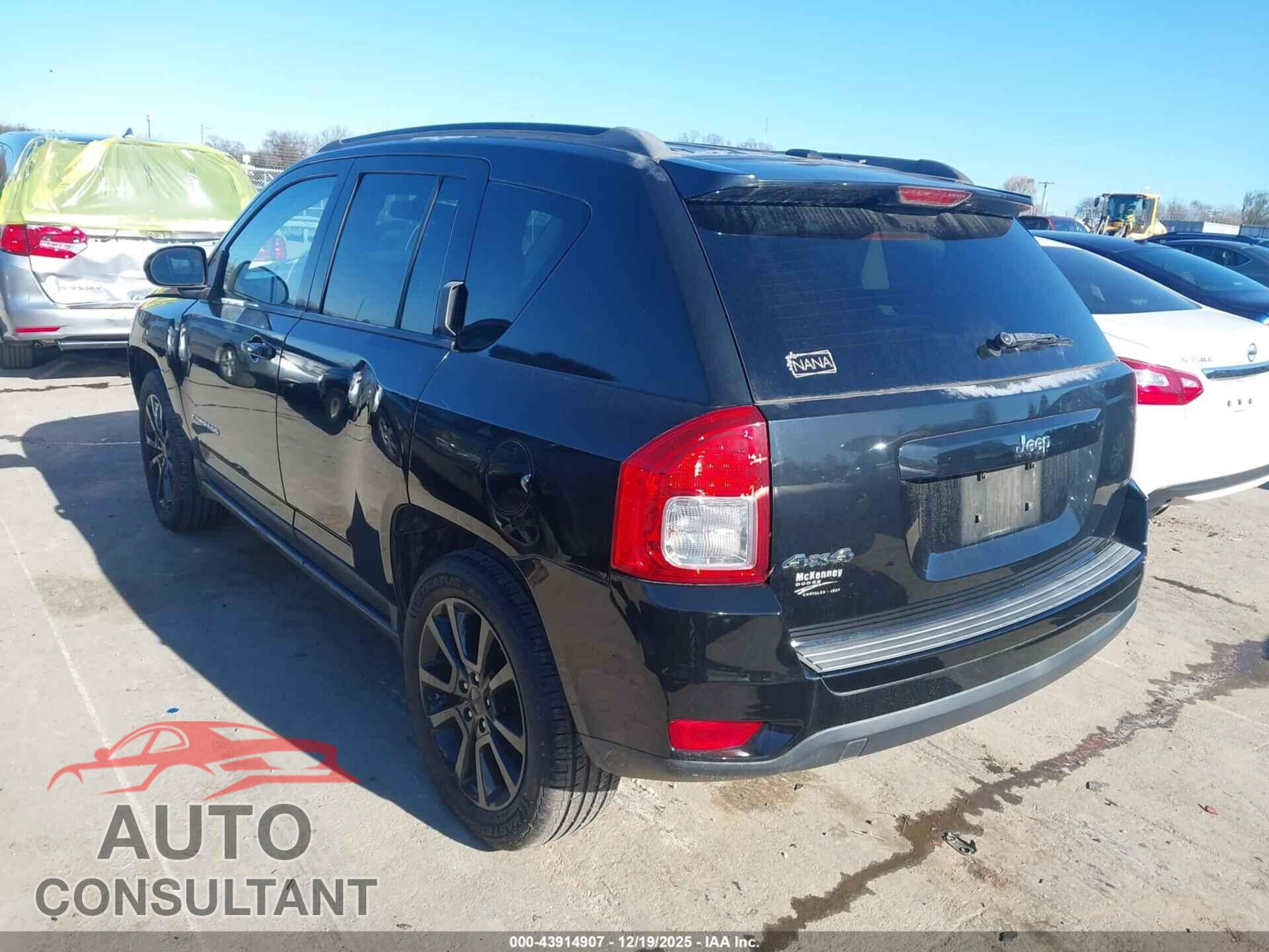 JEEP COMPASS 2012 - 1C4NJDEB1CD705584