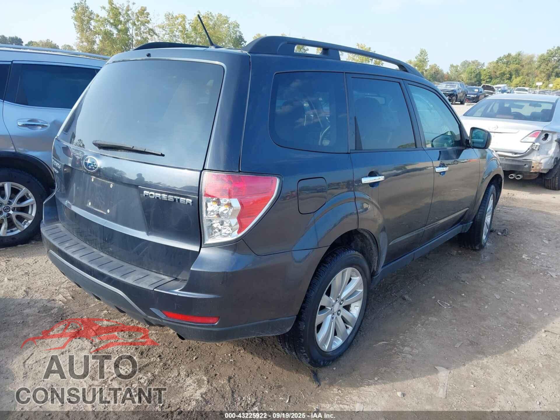 SUBARU FORESTER 2012 - JF2SHBDC0CH403405