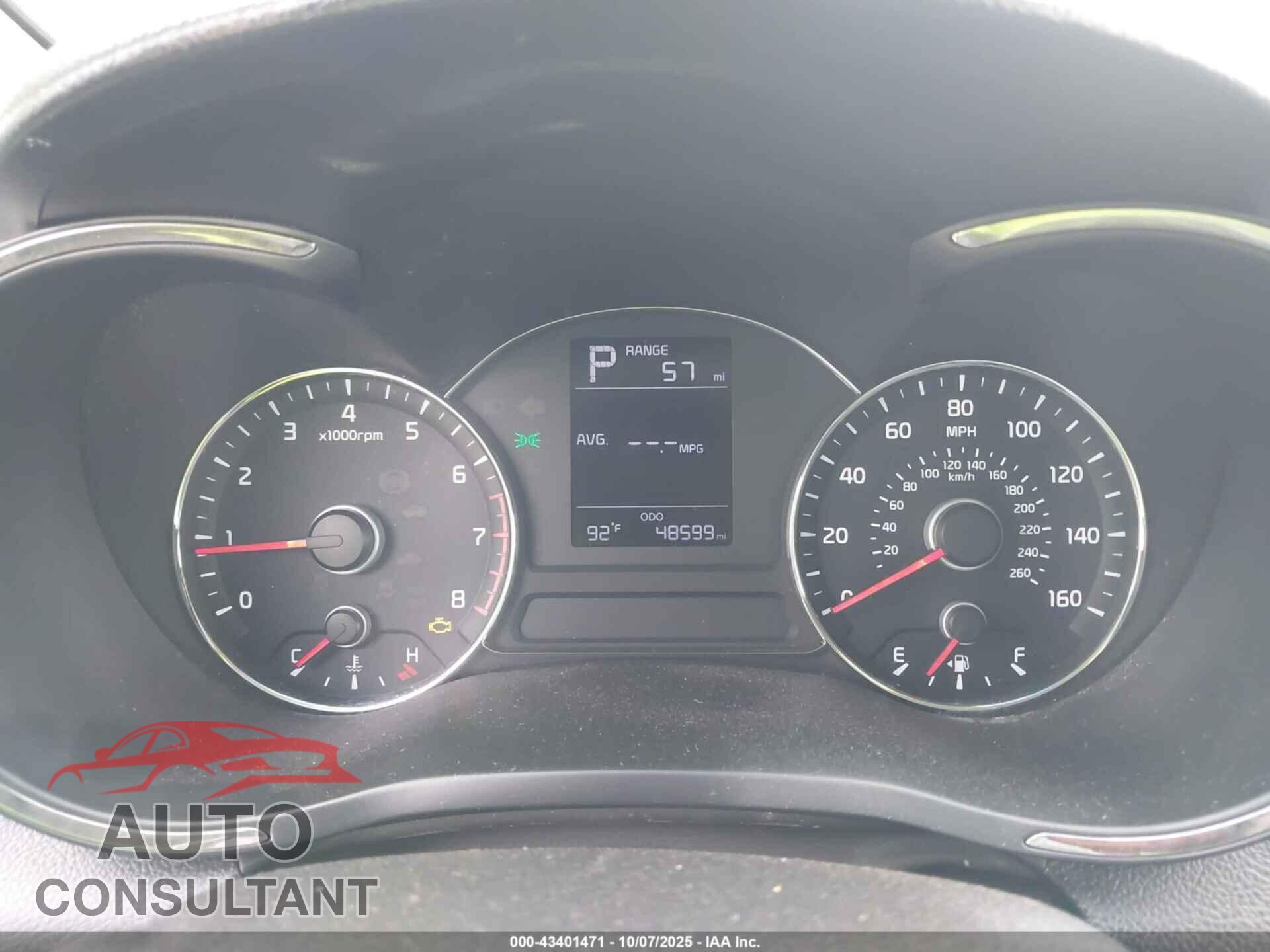 KIA FORTE 2017 - 3KPFK4A72HE083618