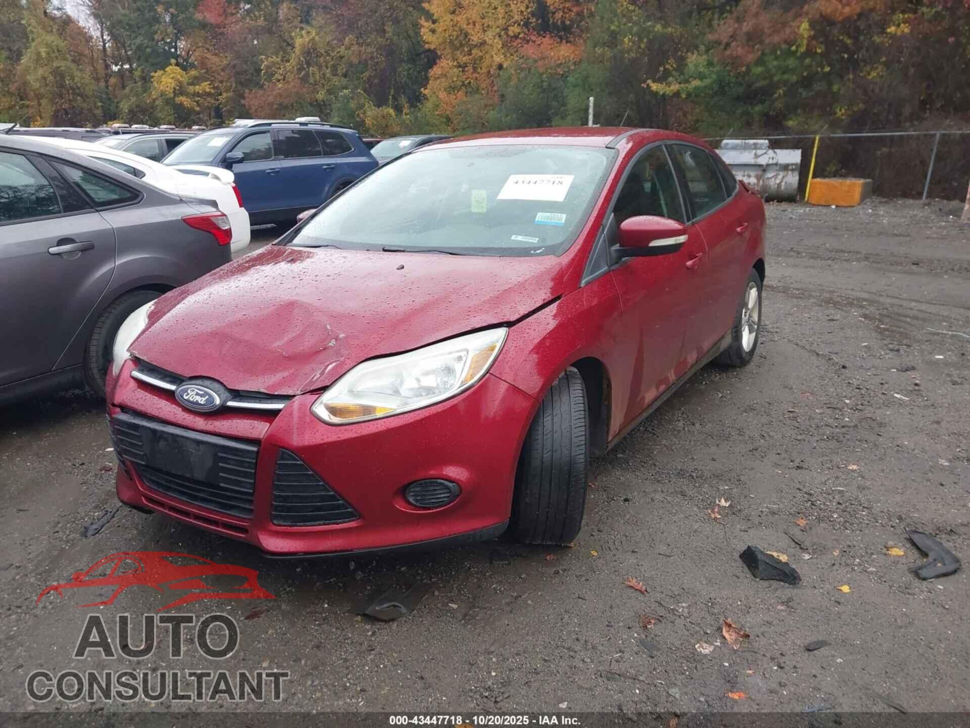 FORD FOCUS 2013 - 1FADP3F27DL258047