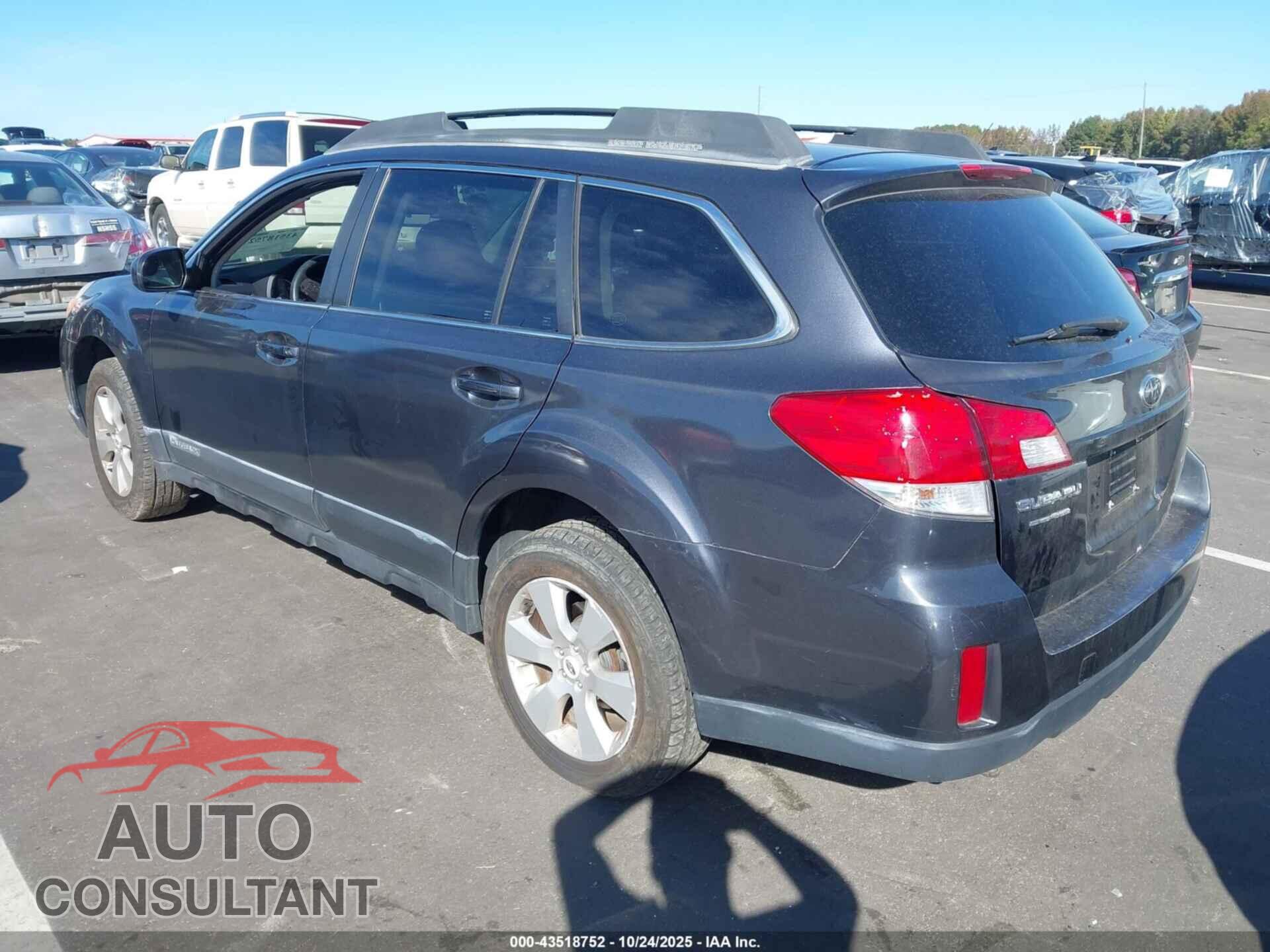 SUBARU OUTBACK 2010 - 4S4BRBCC8A3335535