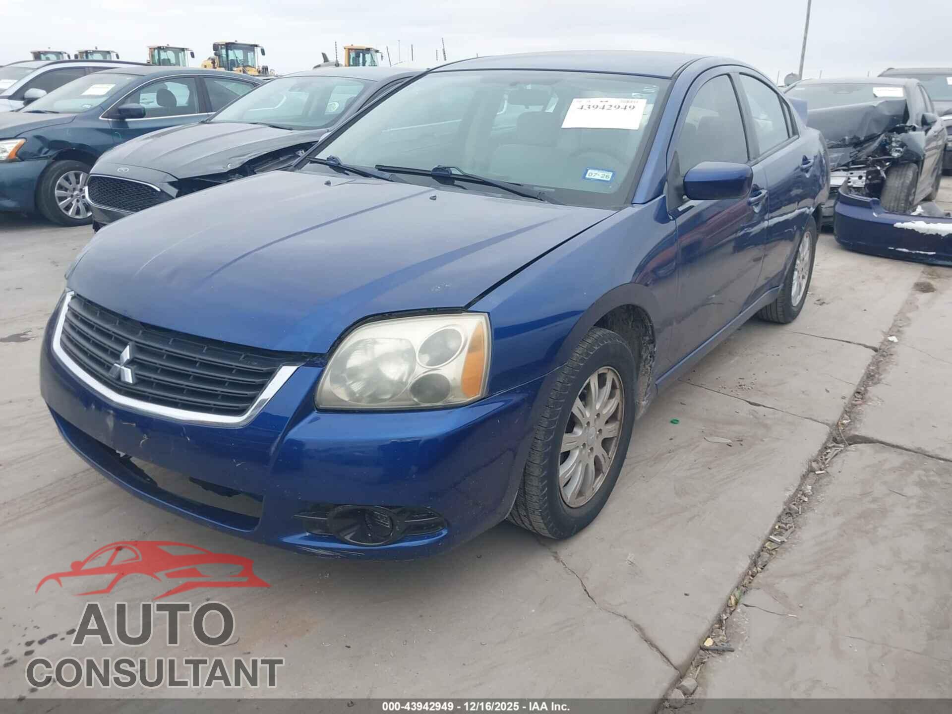 MITSUBISHI GALANT 2009 - 4A3AB36F59E015022