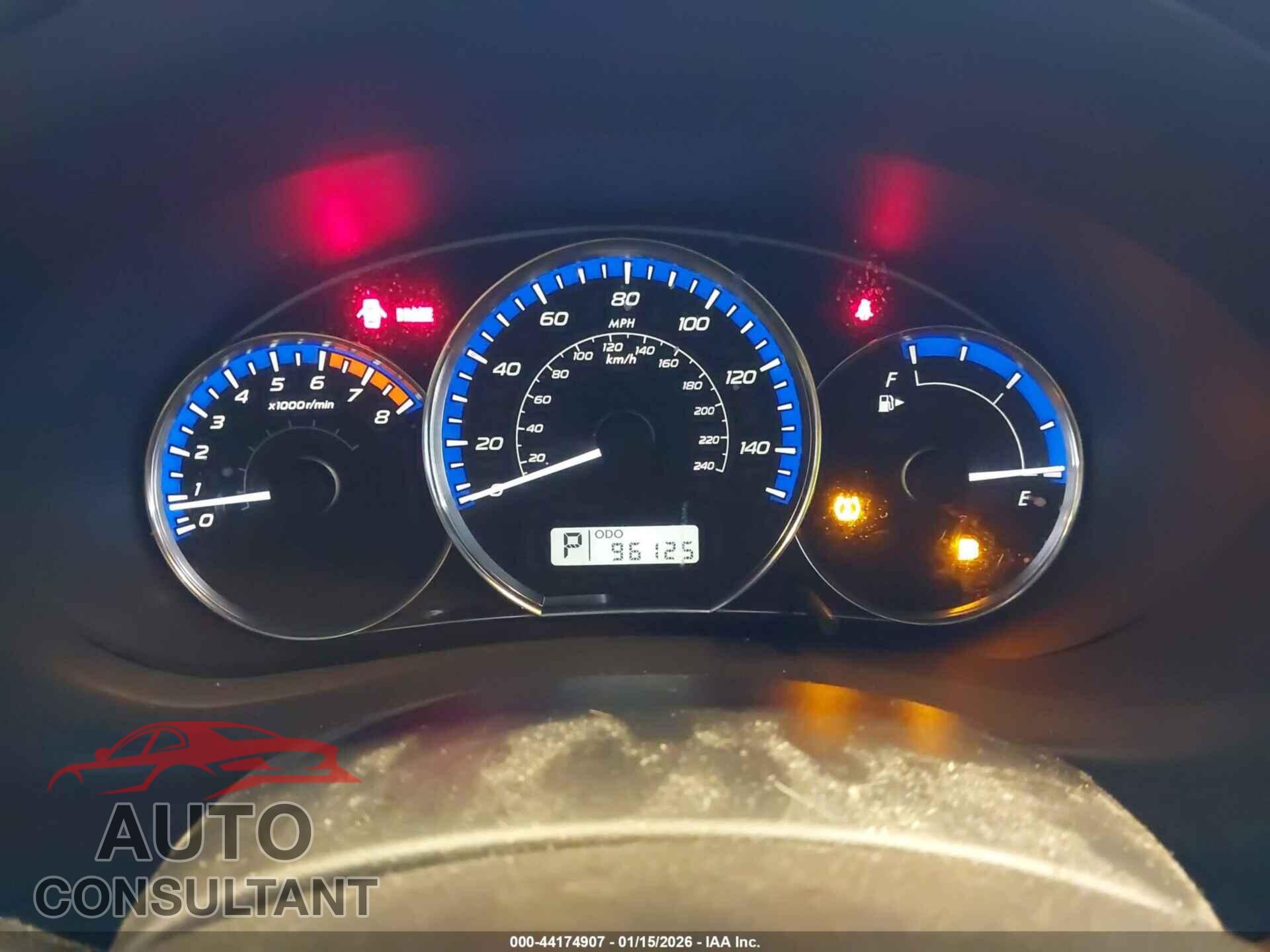 SUBARU FORESTER 2010 - JF2SH6DCXAH759316