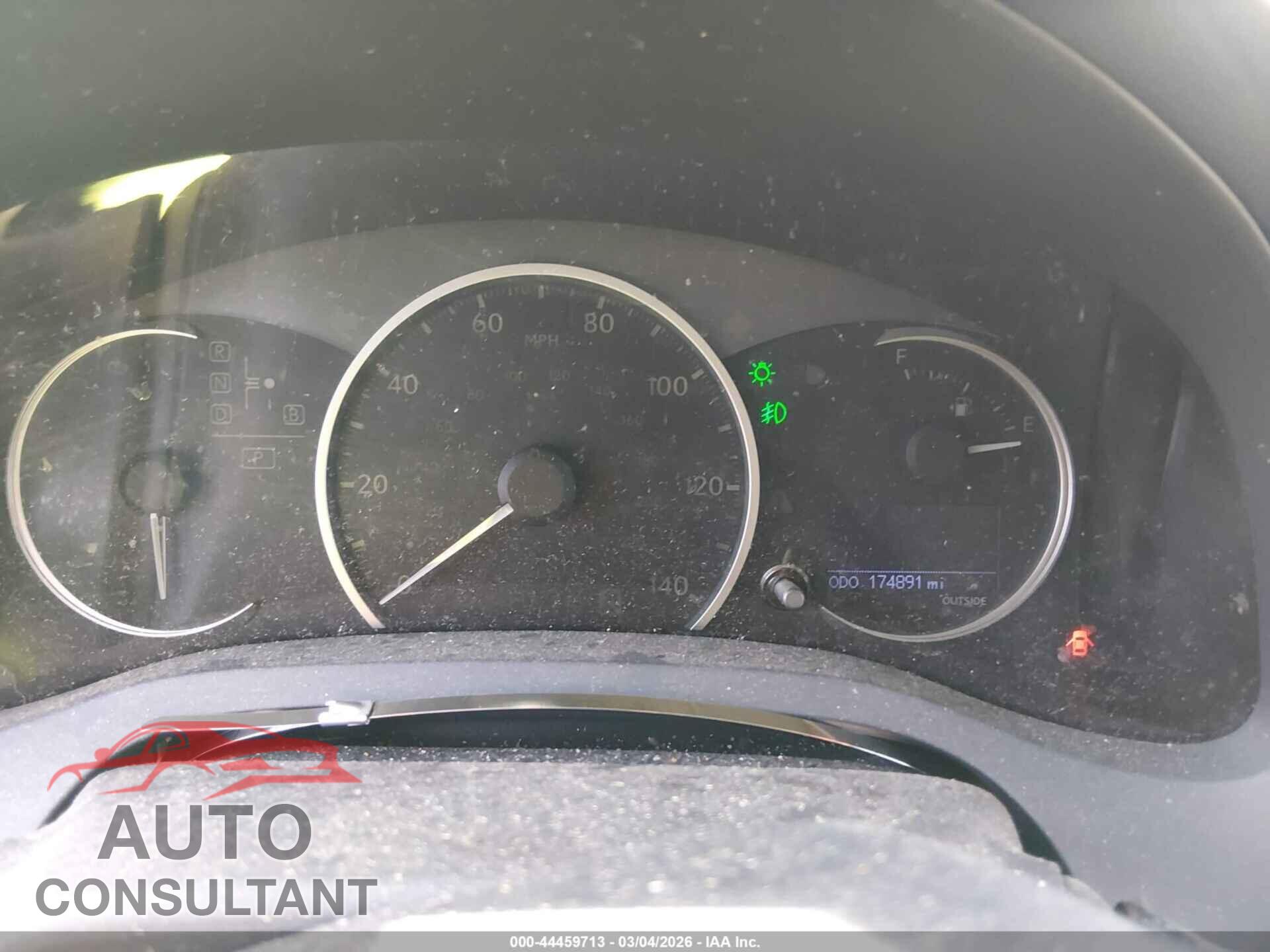 LEXUS CT 200H 2012 - JTHKD5BH3C2119505