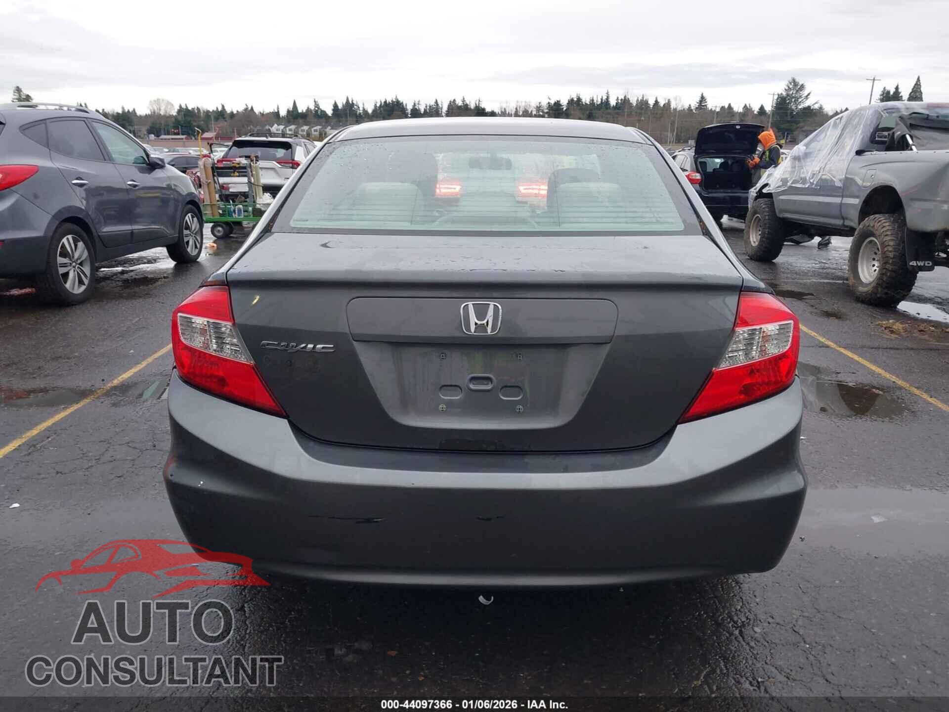 HONDA CIVIC 2012 - 2HGFB2F87CH313996
