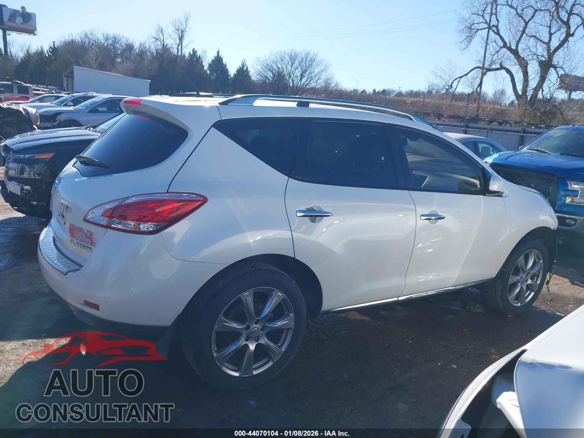 NISSAN MURANO 2014 - JN8AZ1MUXEW403473