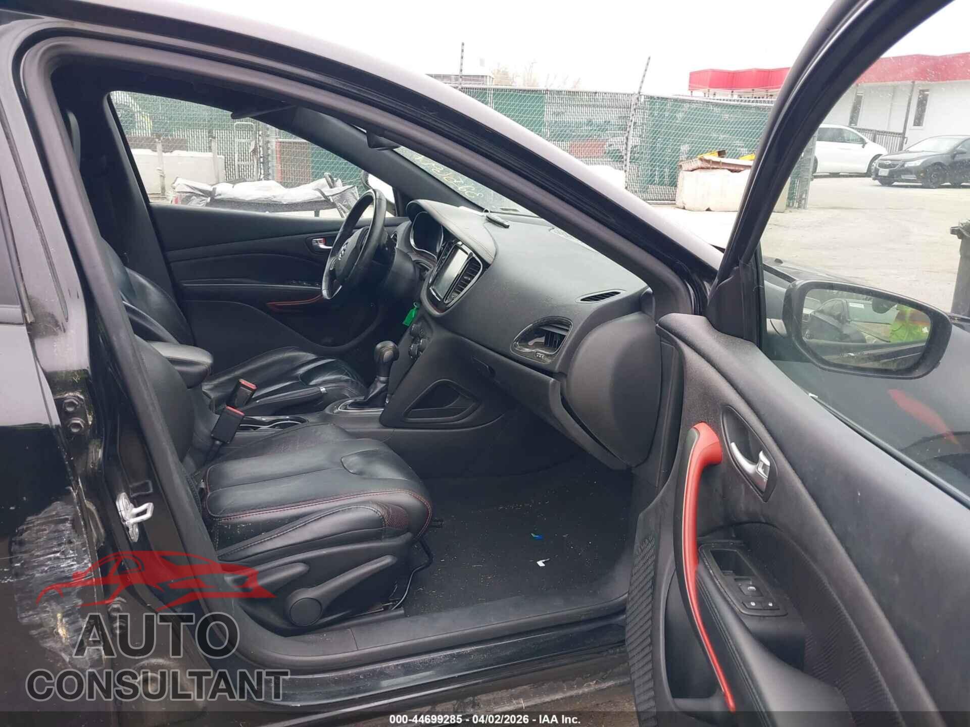 DODGE DART 2013 - 1C3CDFCB5DD325697