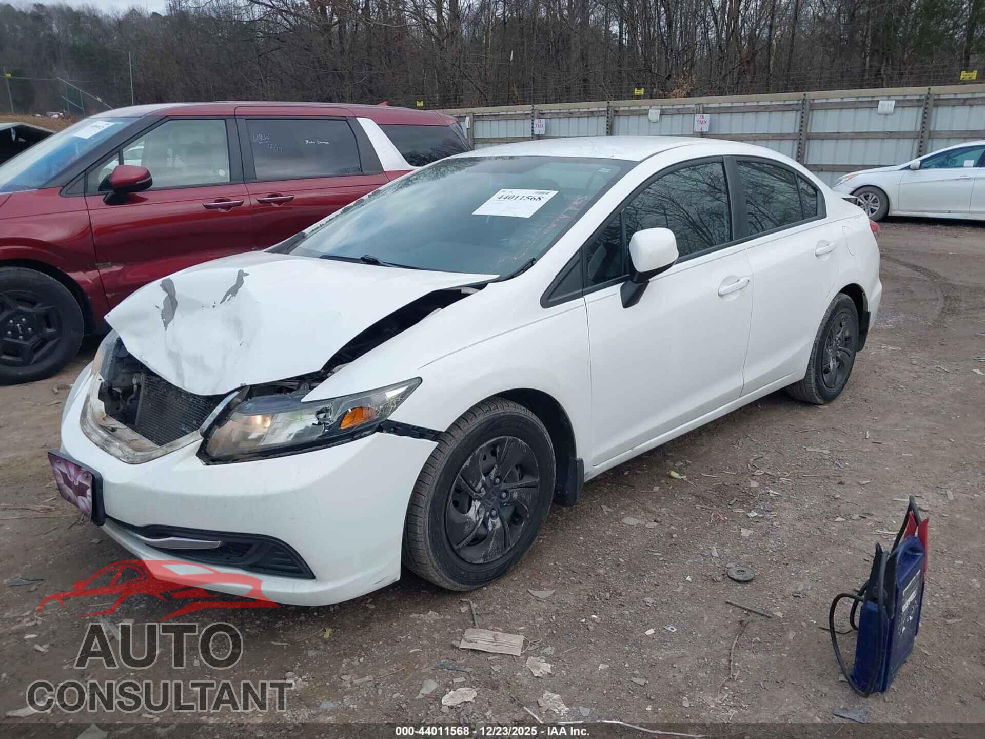 HONDA CIVIC 2013 - 19XFB2F5XDE007702