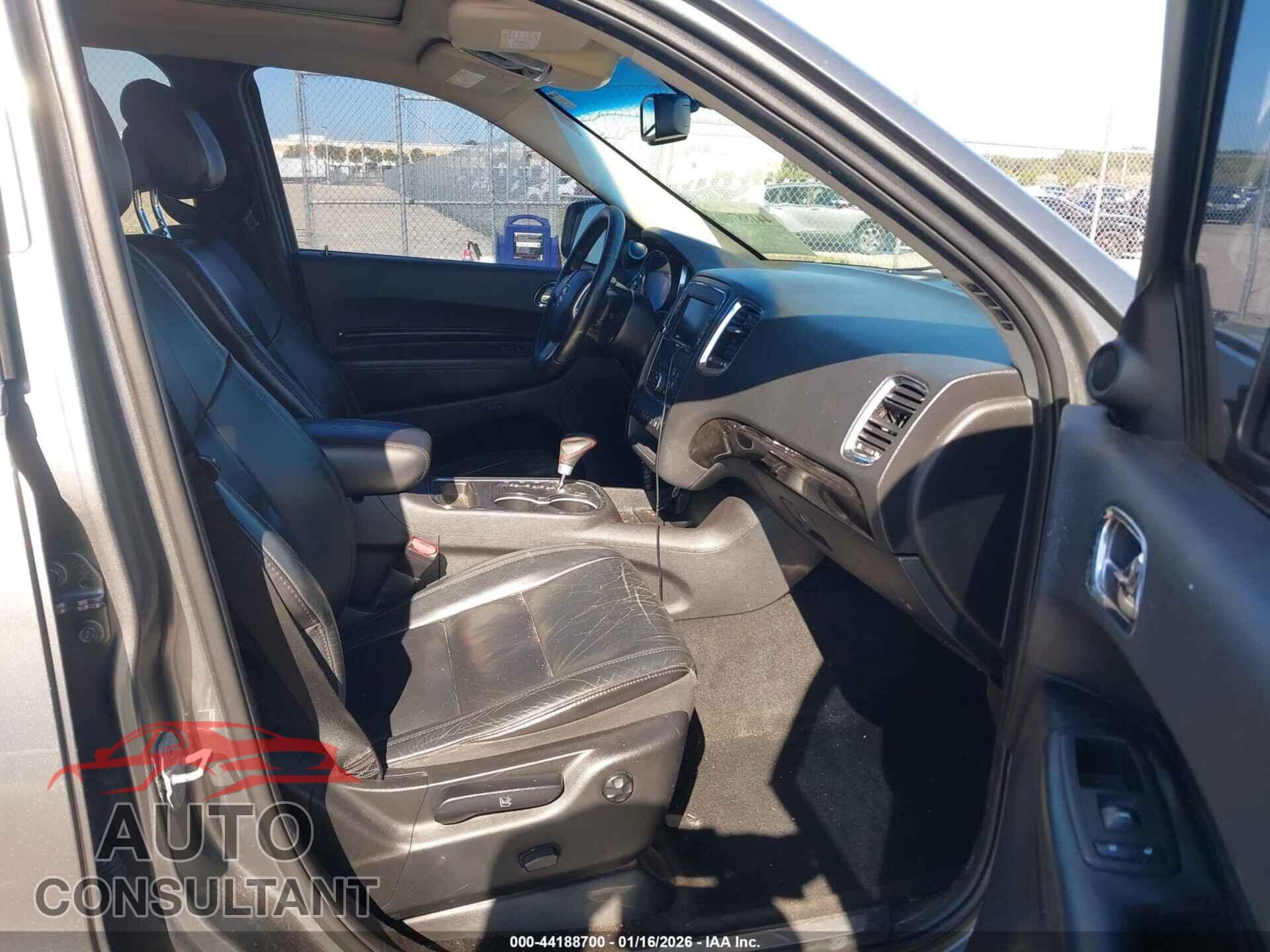 DODGE DURANGO 2012 - 1C4RDHDGXCC330619