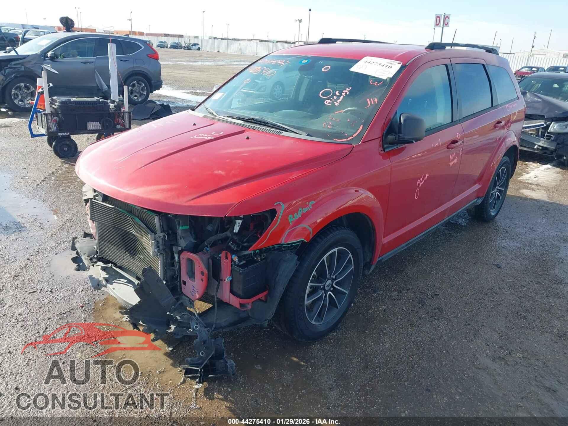 DODGE JOURNEY 2018 - 3C4PDCAB5JT533048