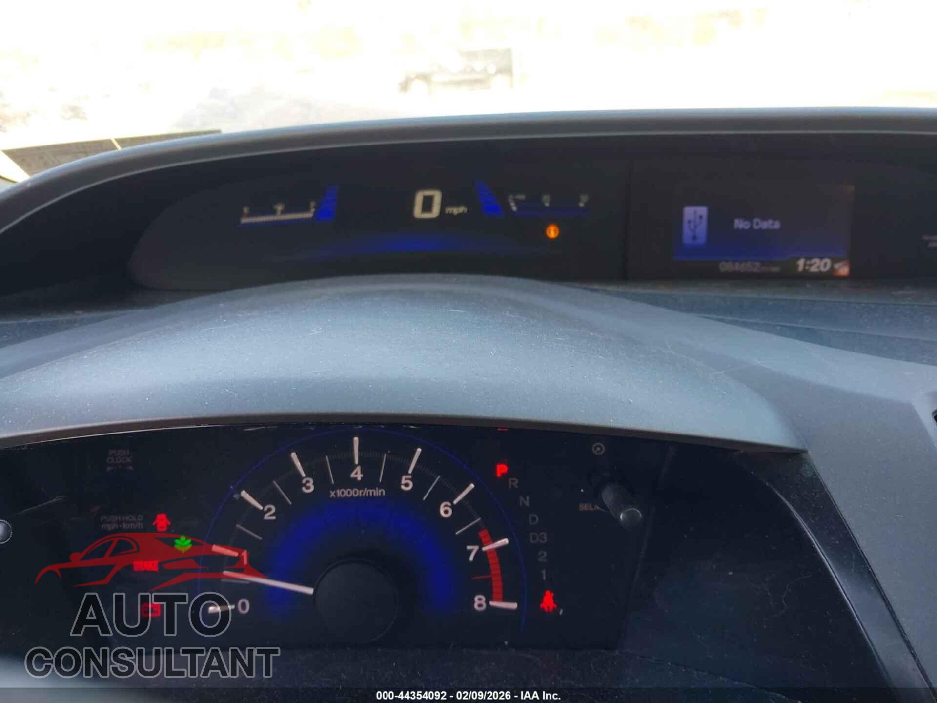 HONDA CIVIC 2012 - 19XFB2F52CE334190