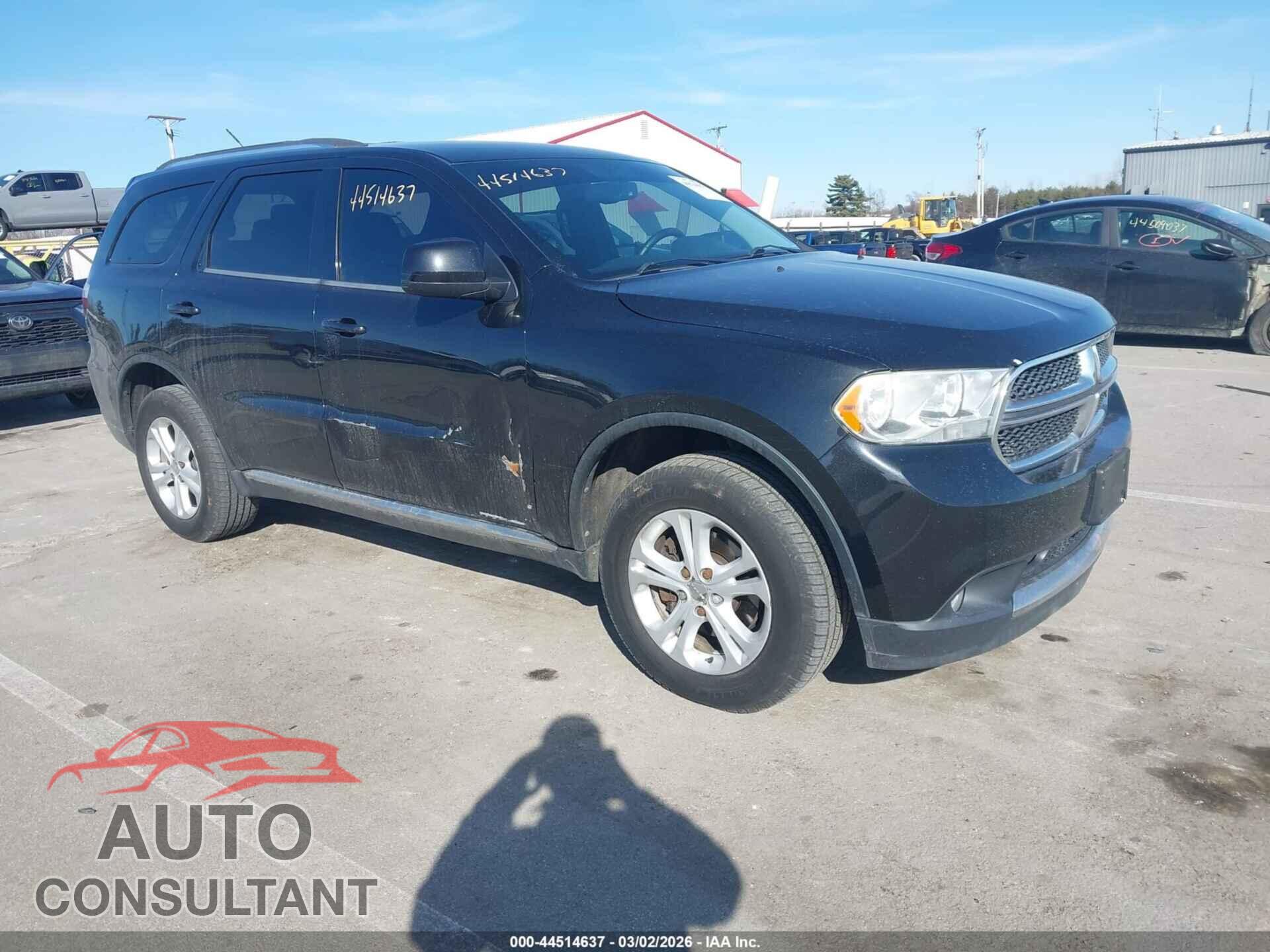 DODGE DURANGO 2013 - 1C4RDJAG1DC629378