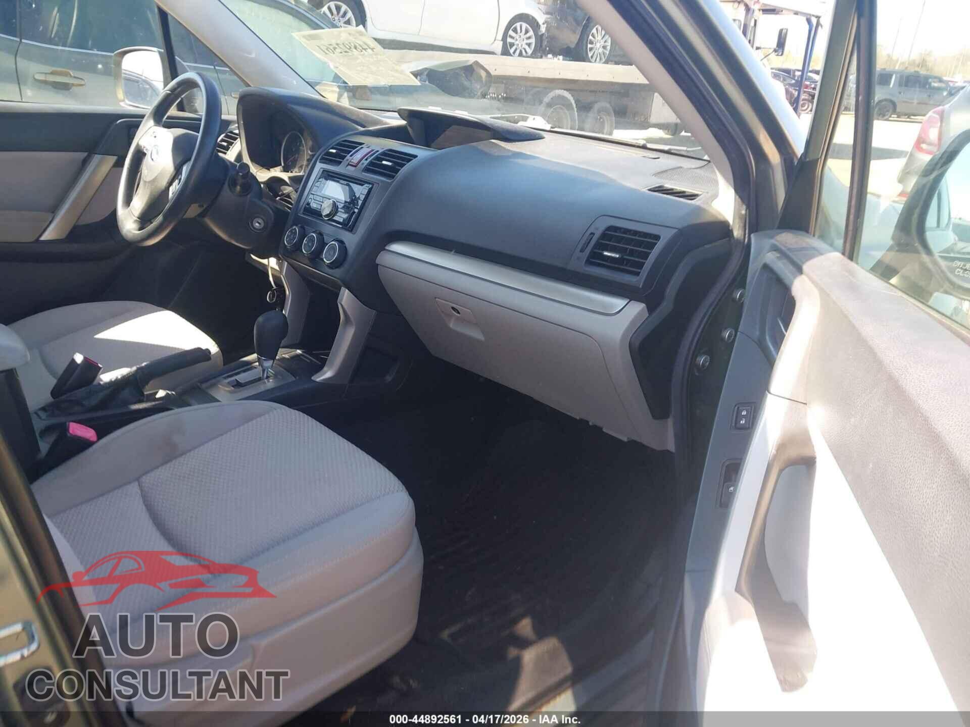 SUBARU FORESTER 2014 - JF2SJAAC7EH443616