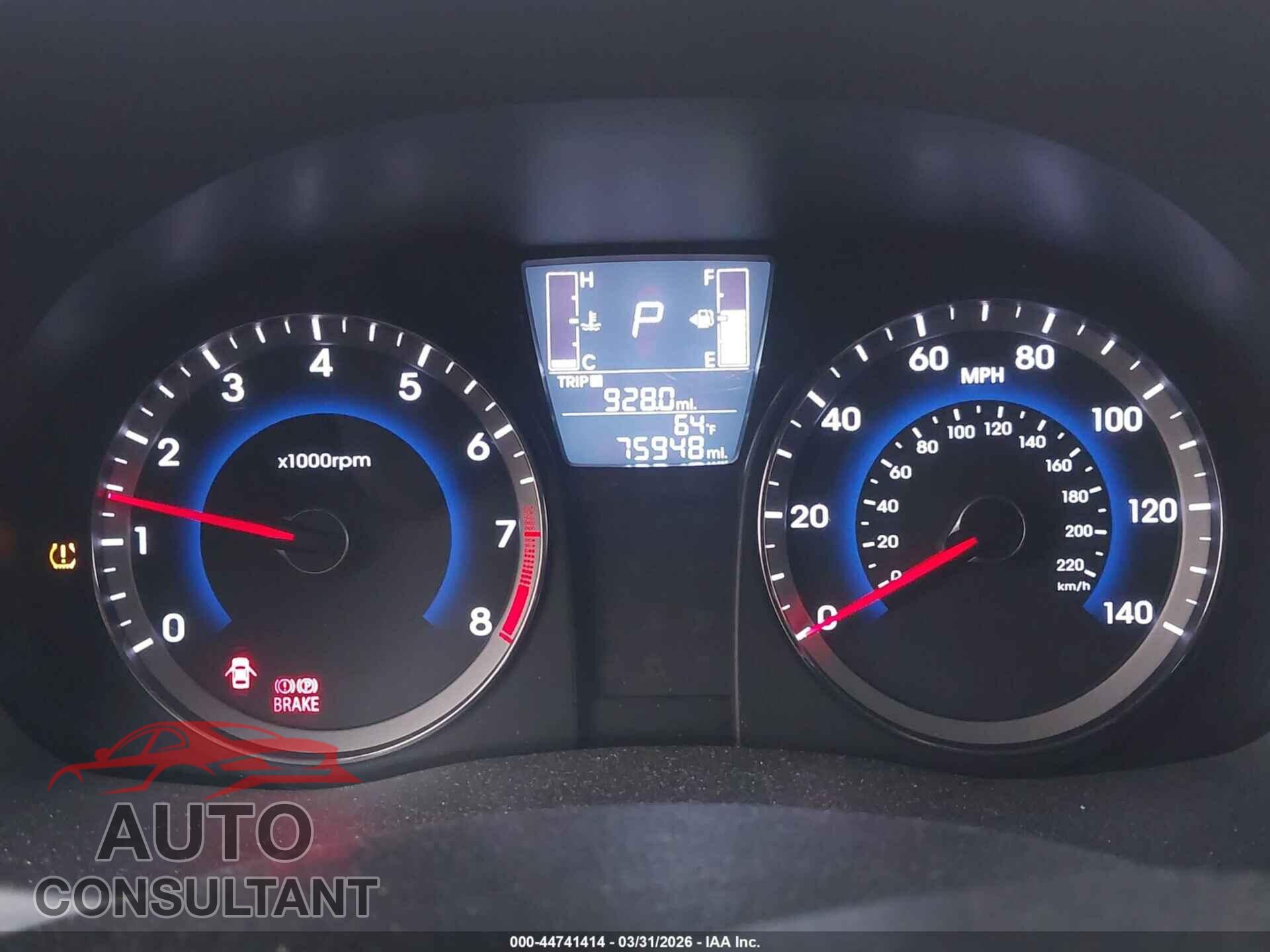 HYUNDAI ACCENT 2015 - KMHCT5AE5FU219948