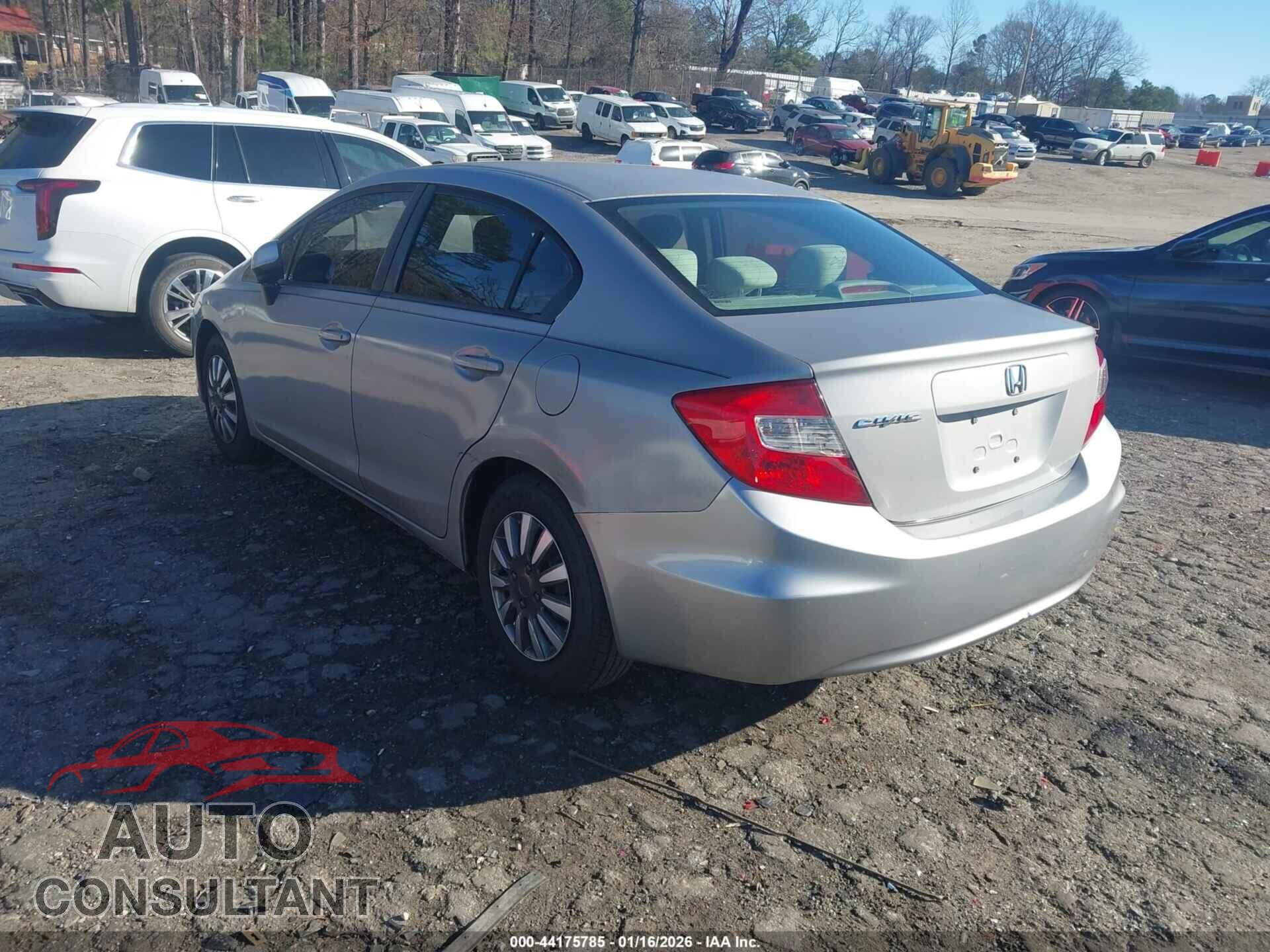 HONDA CIVIC 2012 - 2HGFB2F58CH331140