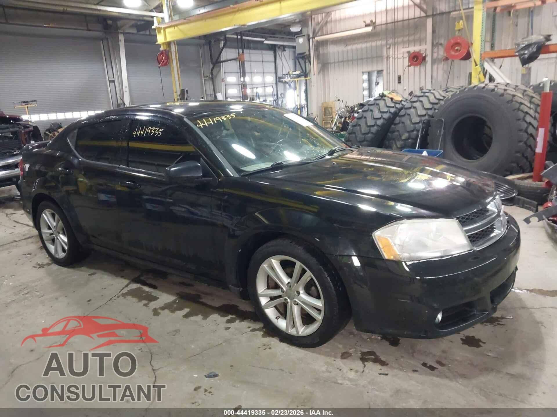 DODGE AVENGER 2013 - 1C3CDZCB4DN682414