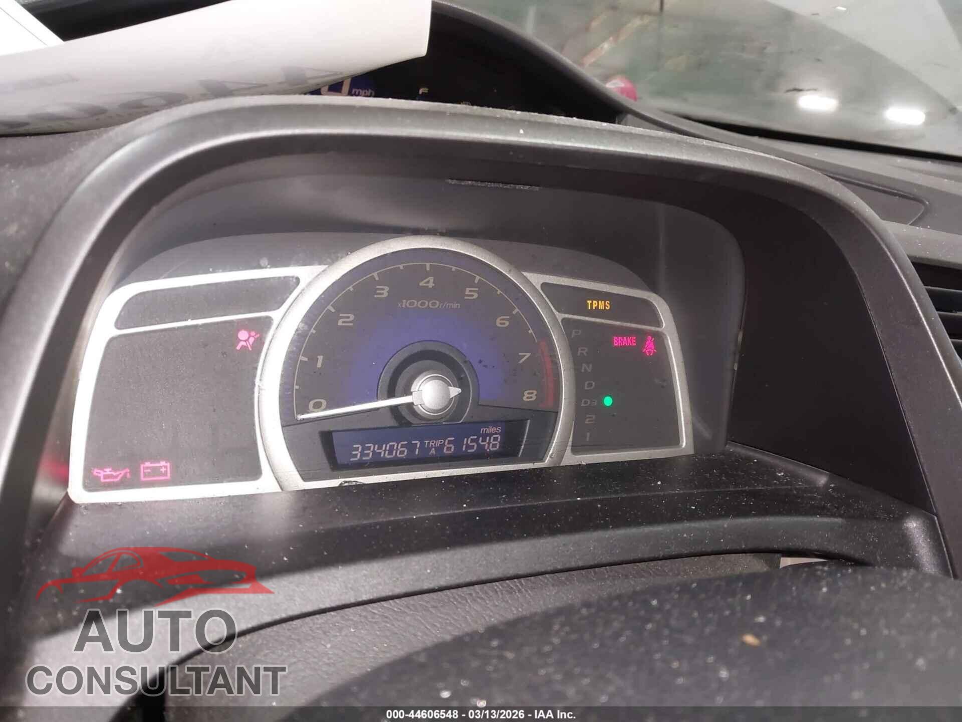 HONDA CIVIC 2011 - 19XFA1F5XBE013025