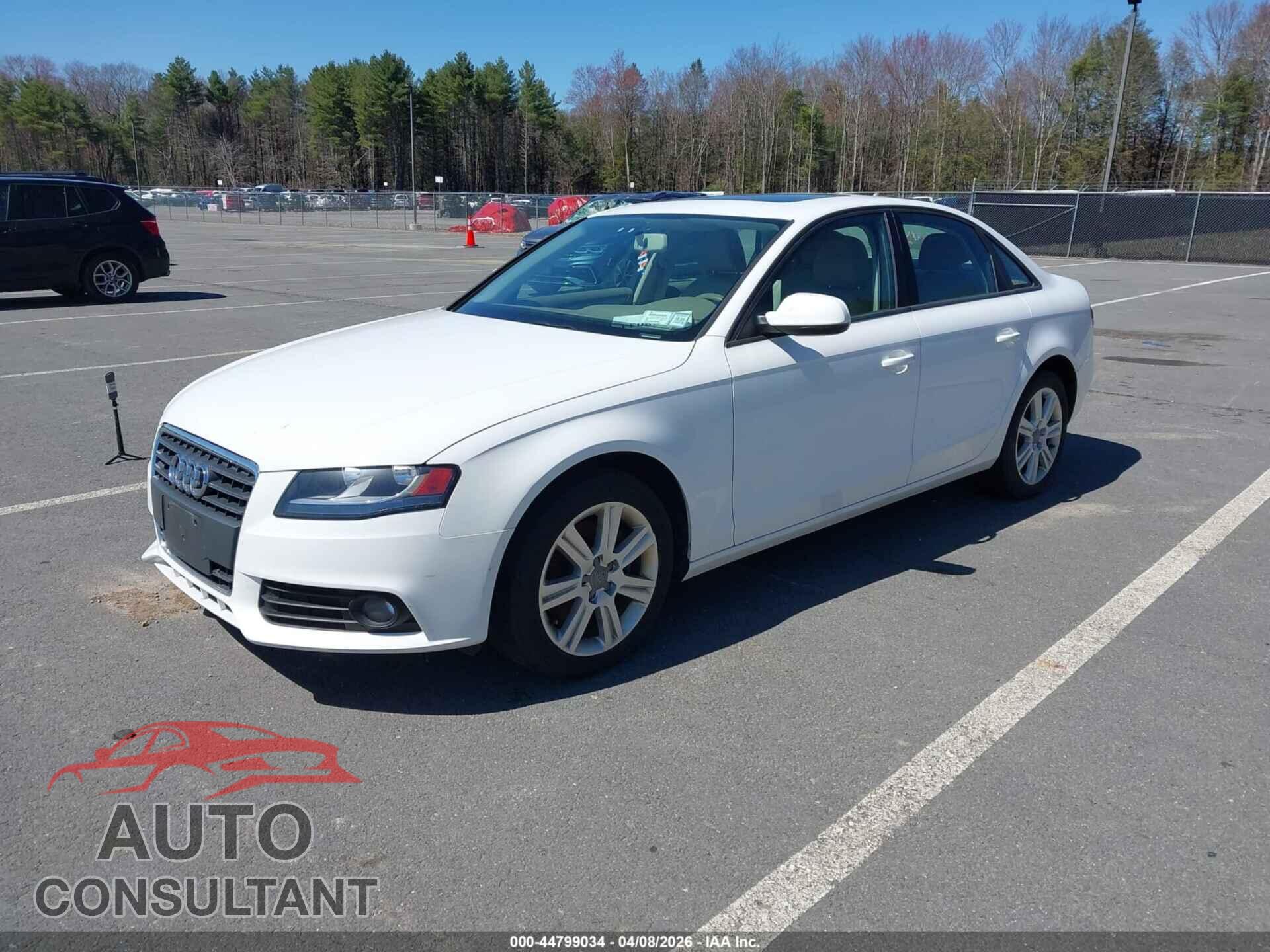 AUDI A4 2011 - WAUDFAFL9BN044346