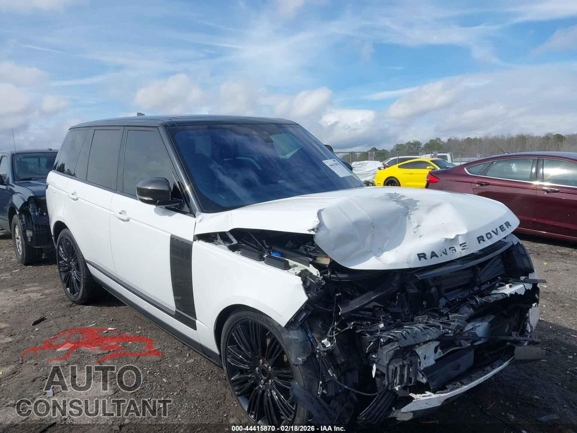 LAND ROVER RANGE ROVER 2021 - SALGS2SE4MA457156
