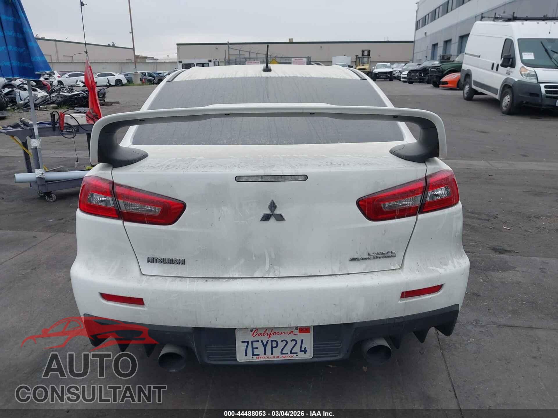 MITSUBISHI LANCER EVOLUTION 2014 - JA32W8FV4EU016287