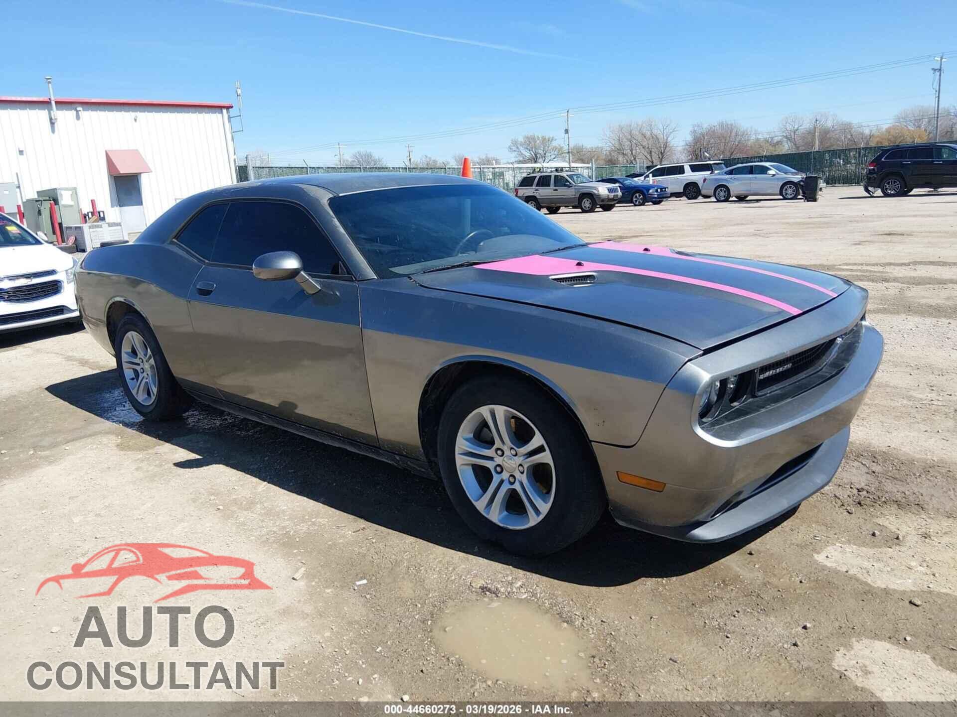 DODGE CHALLENGER 2012 - 2C3CDYAG0CH254193