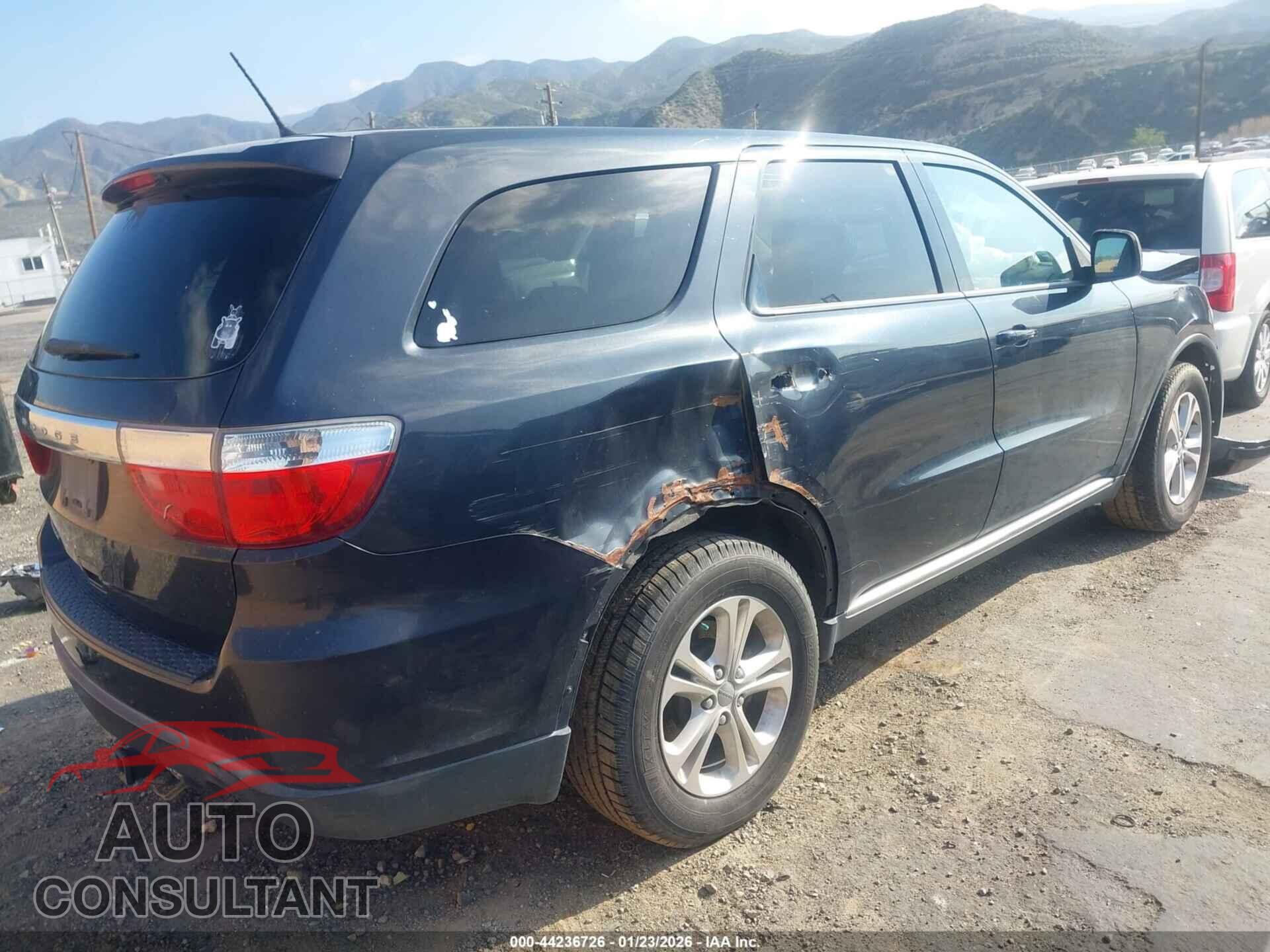 DODGE DURANGO 2013 - 1C4RDHAG8DC676206