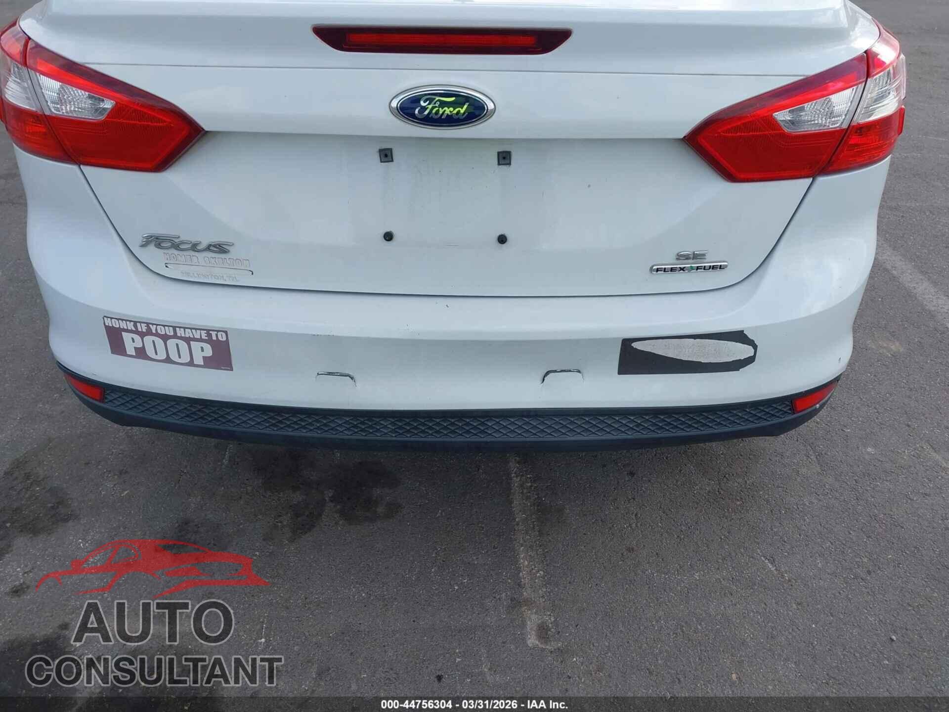 FORD FOCUS 2014 - 1FADP3F20EL436365