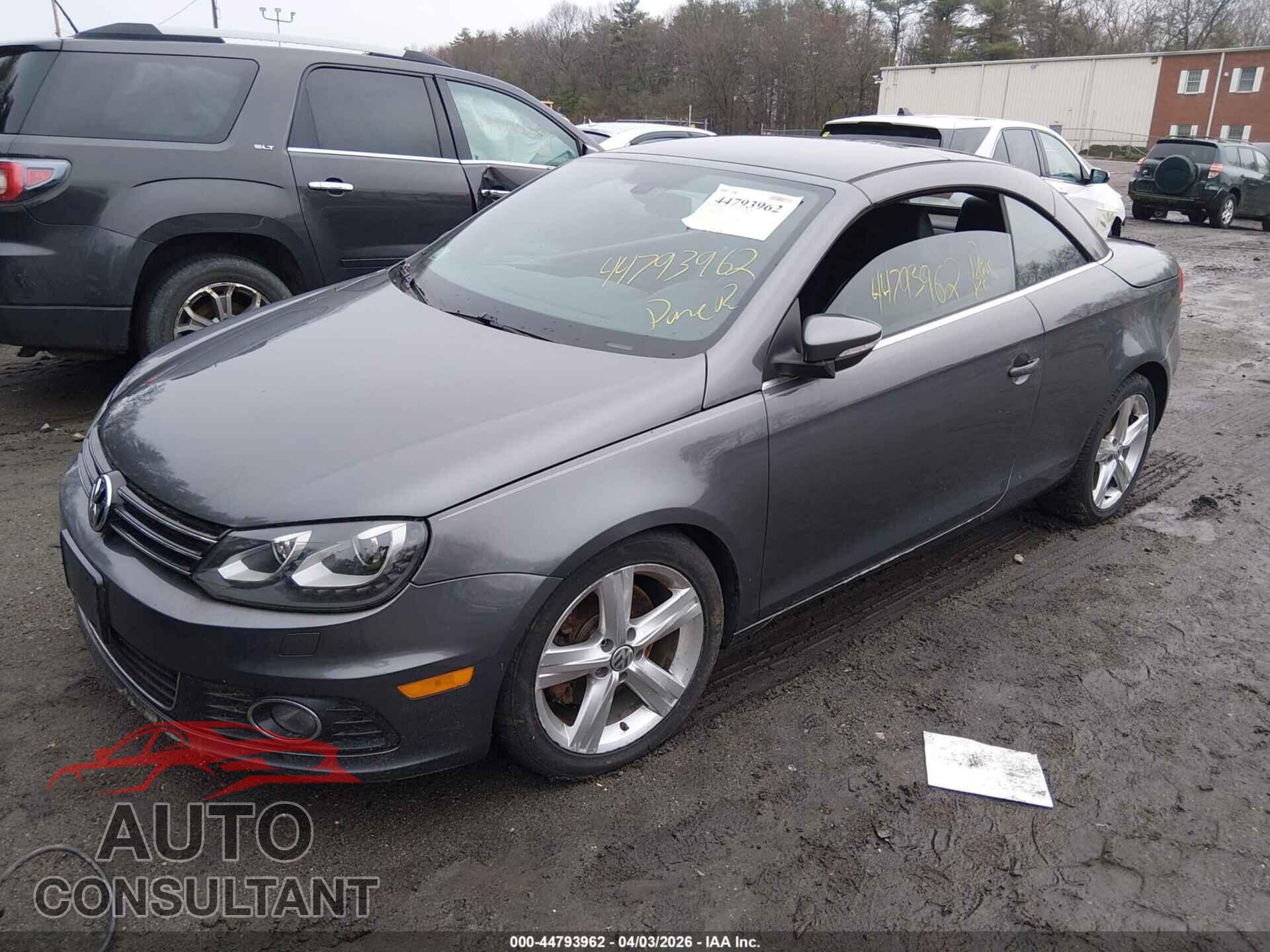 VOLKSWAGEN EOS 2012 - WVWFW7AH2CV018366