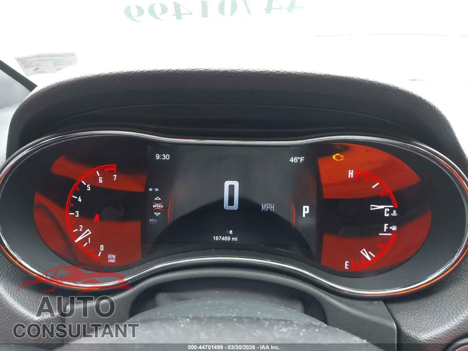 DODGE DURANGO 2014 - 1C4RDJAG1EC520601