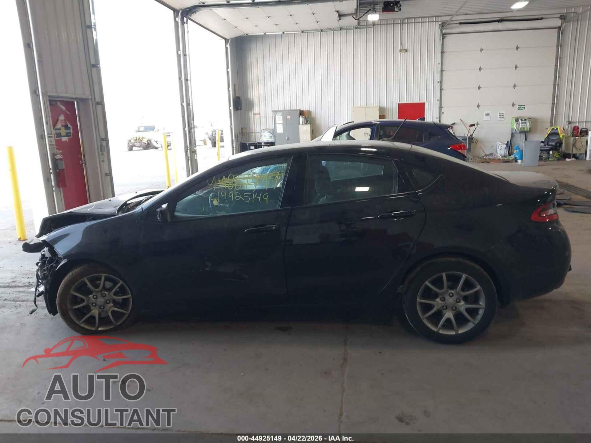 DODGE DART 2015 - 1C3CDFBB6FD238363