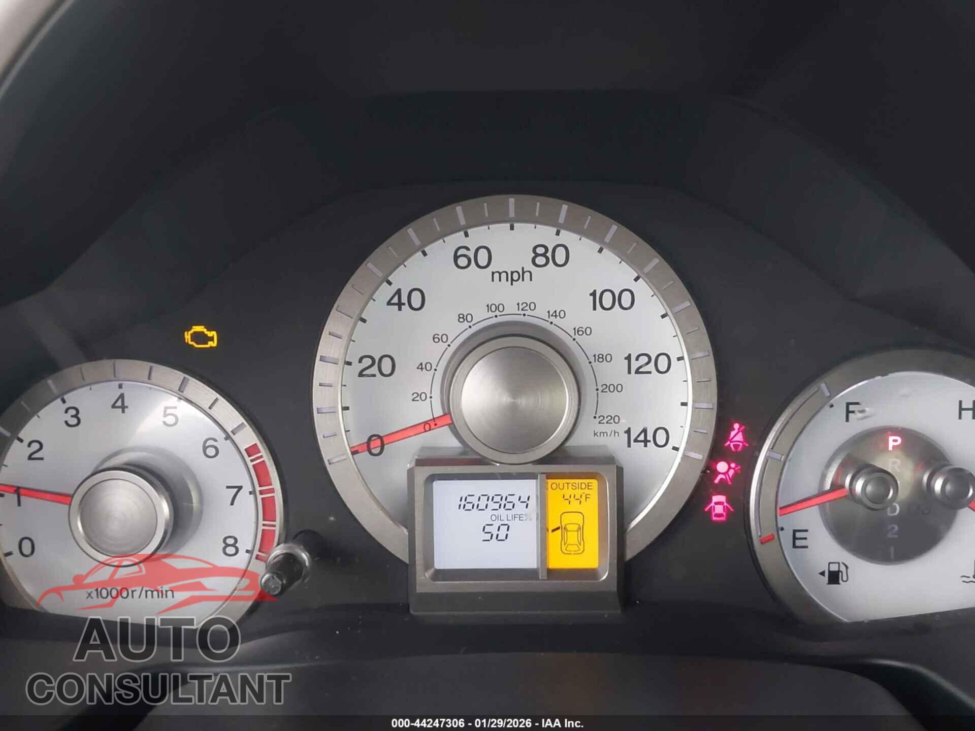 HONDA PILOT 2011 - 5FNYF4H57BB082709