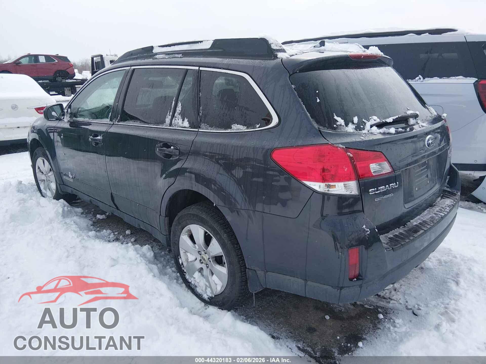 SUBARU OUTBACK 2012 - 4S4BRCLC8C3223861