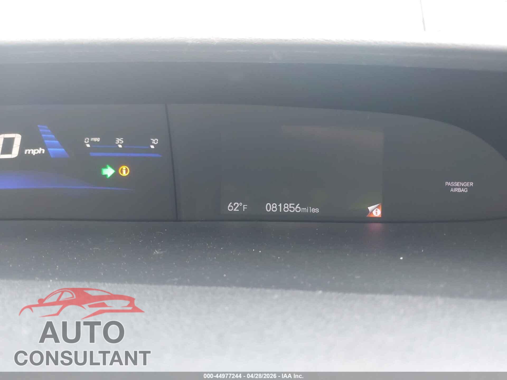 HONDA CIVIC 2013 - 19XFB2F55DE038663