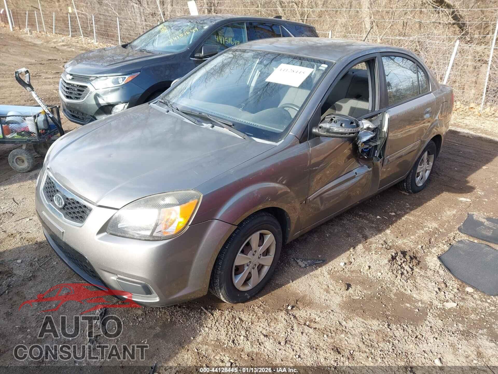 KIA RIO 2011 - KNADH4A39B6925447
