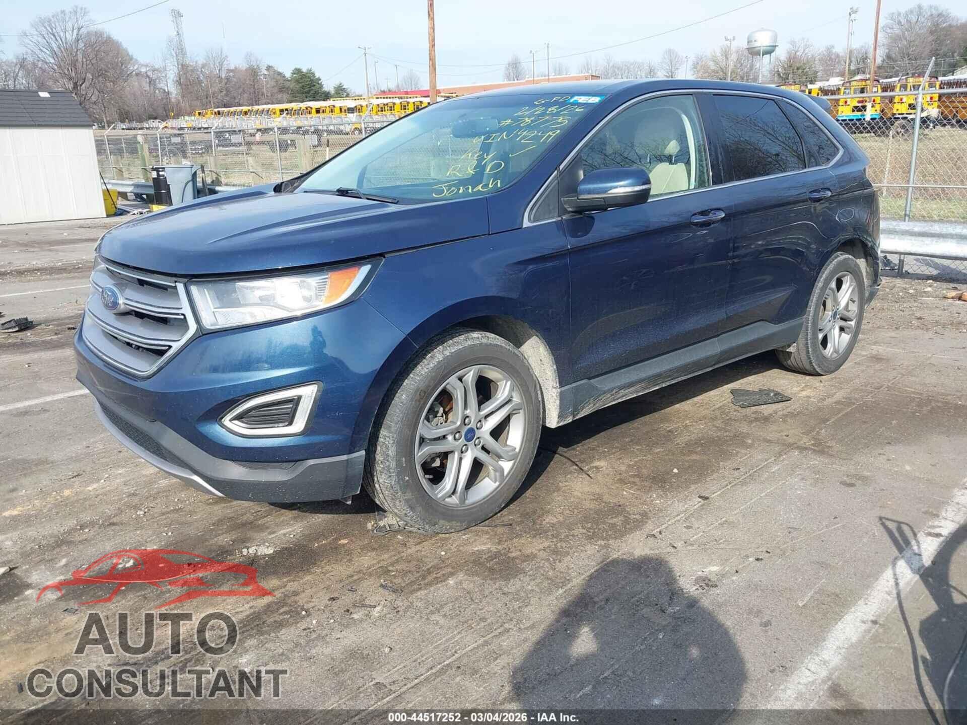 FORD EDGE 2017 - 2FMPK3K9XHBB34249