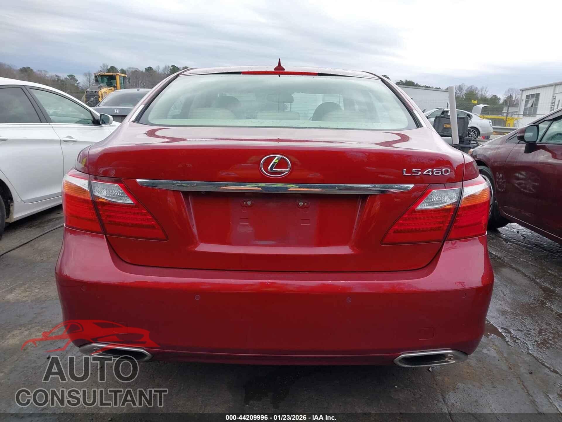 LEXUS LS 460 2012 - JTHBL5EF9C5111663