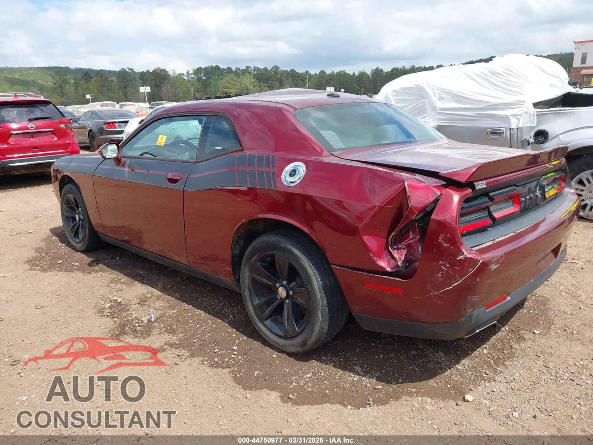 DODGE CHALLENGER 2019 - 2C3CDZAG3KH677757
