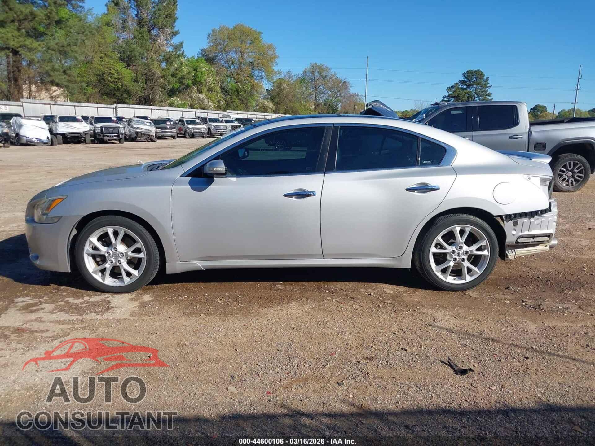 NISSAN MAXIMA 2013 - 1N4AA5AP9DC809727