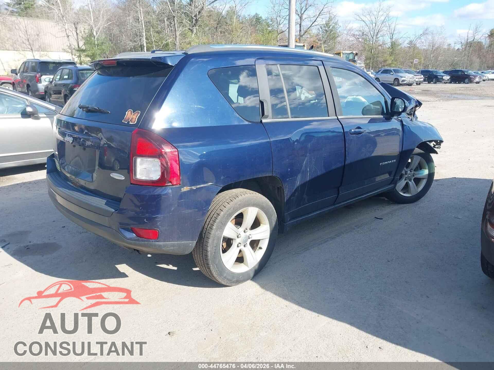 JEEP COMPASS 2014 - 1C4NJDEB2ED528501