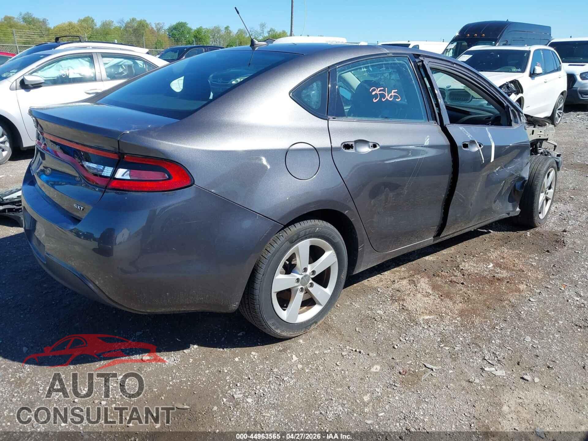 DODGE DART 2015 - 1C3CDFBB7FD159543