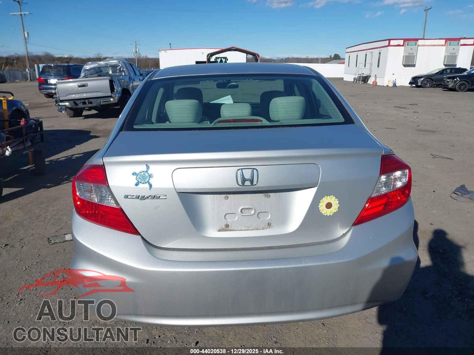 HONDA CIVIC 2012 - 2HGFB2F56CH566698