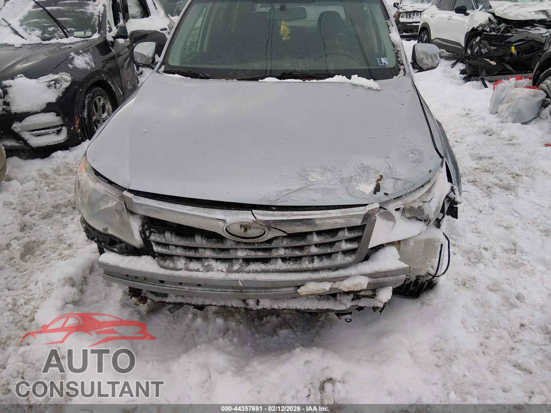 SUBARU FORESTER 2012 - JF2SHAEC0CH453262