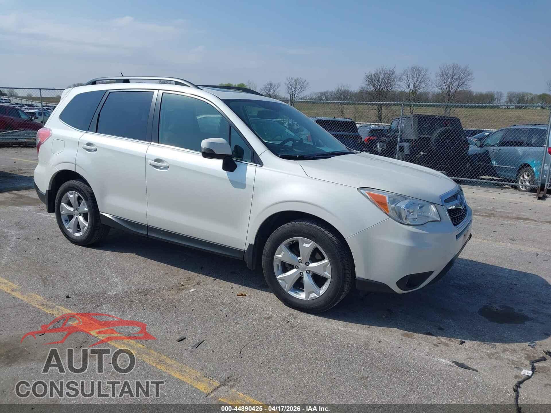 SUBARU FORESTER 2014 - JF2SJAMC8EH502135