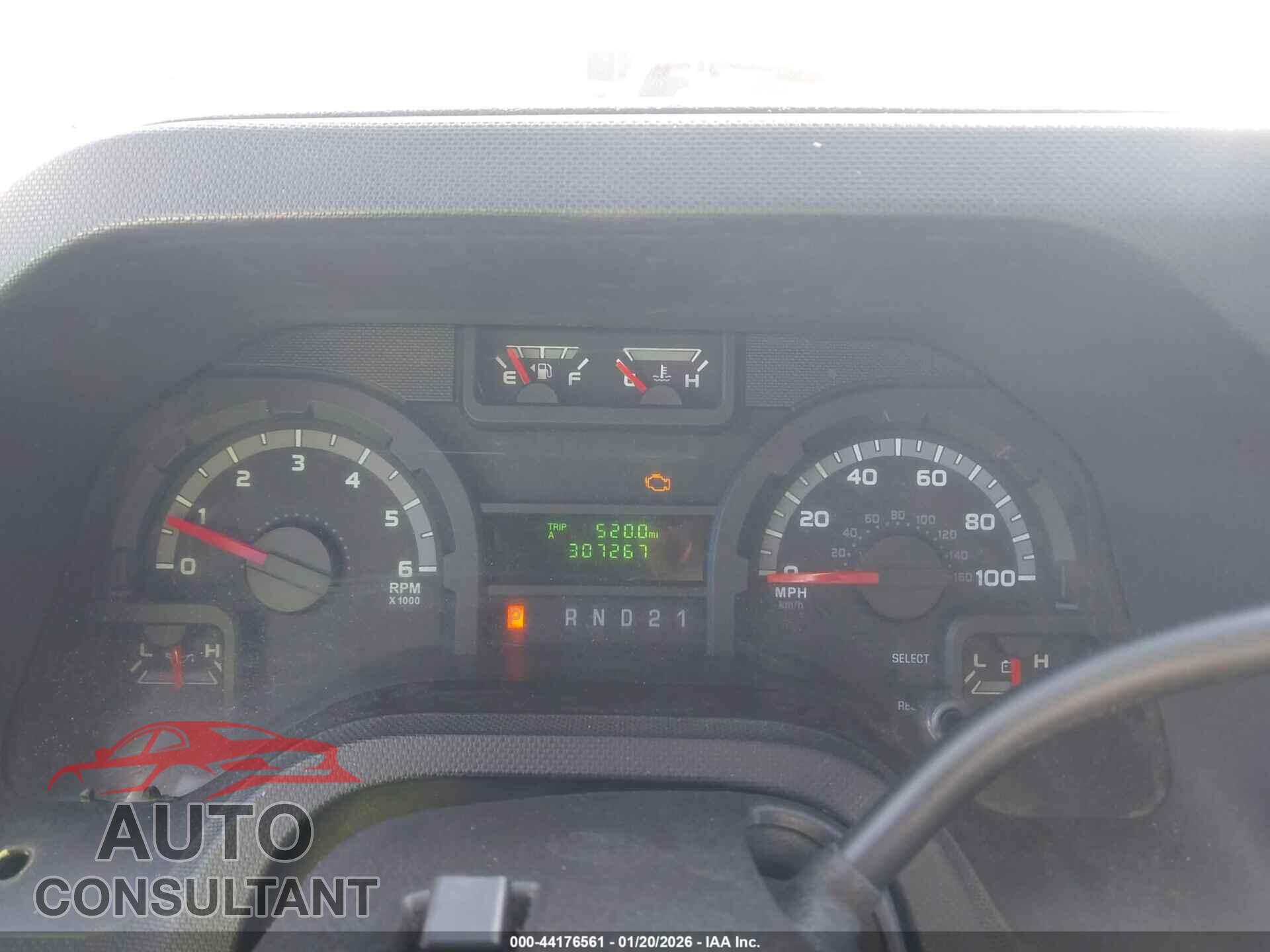 FORD E-150 2010 - 1FTNE1EW7ADA90557